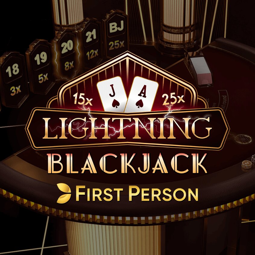 First Person Lightning Blackjack